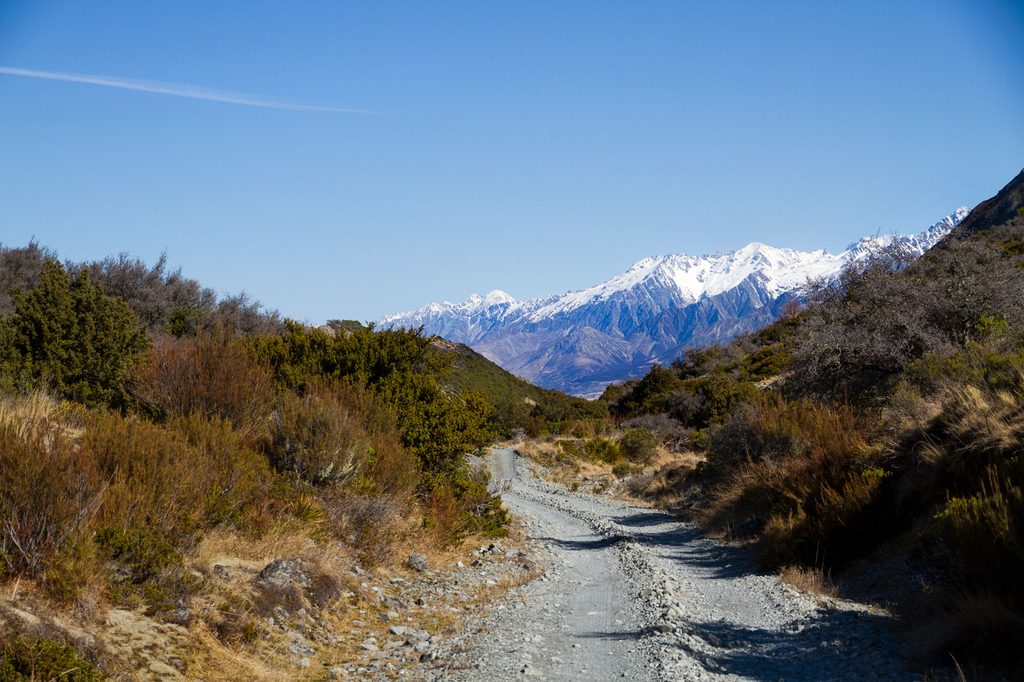 Mt Cook Ball road