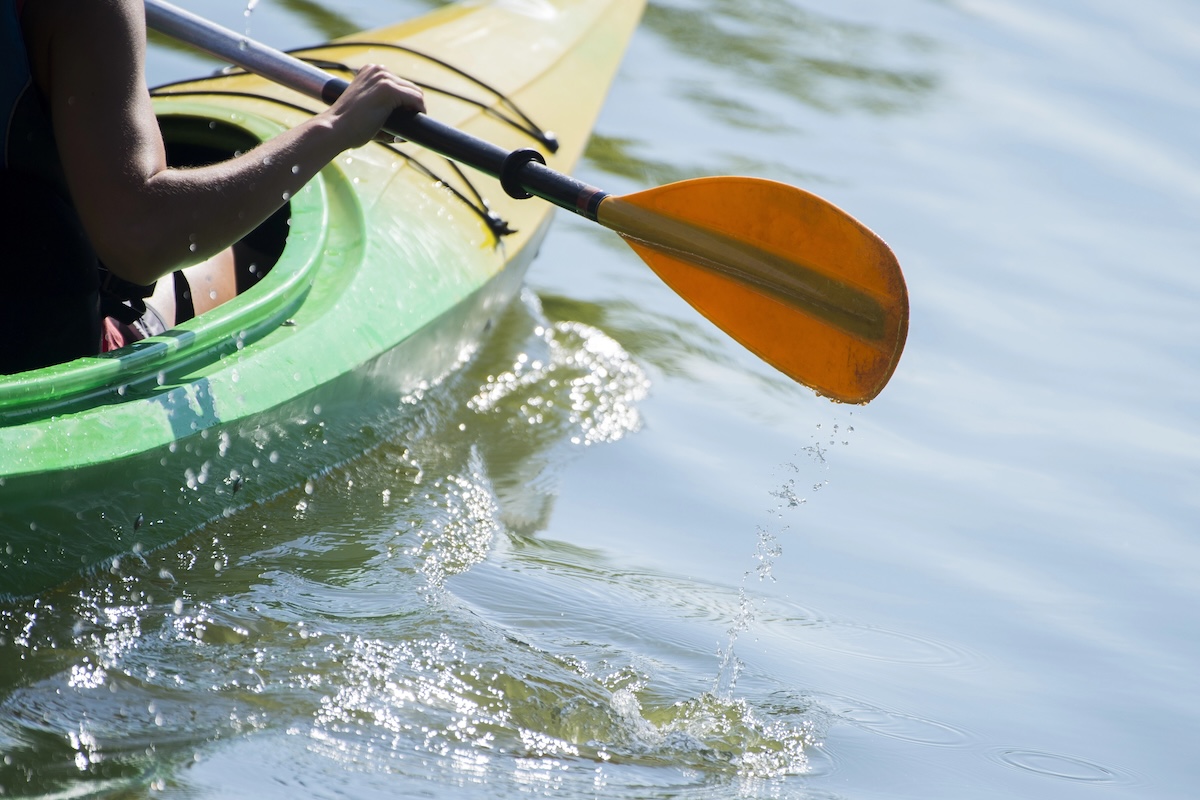 sea kayaking