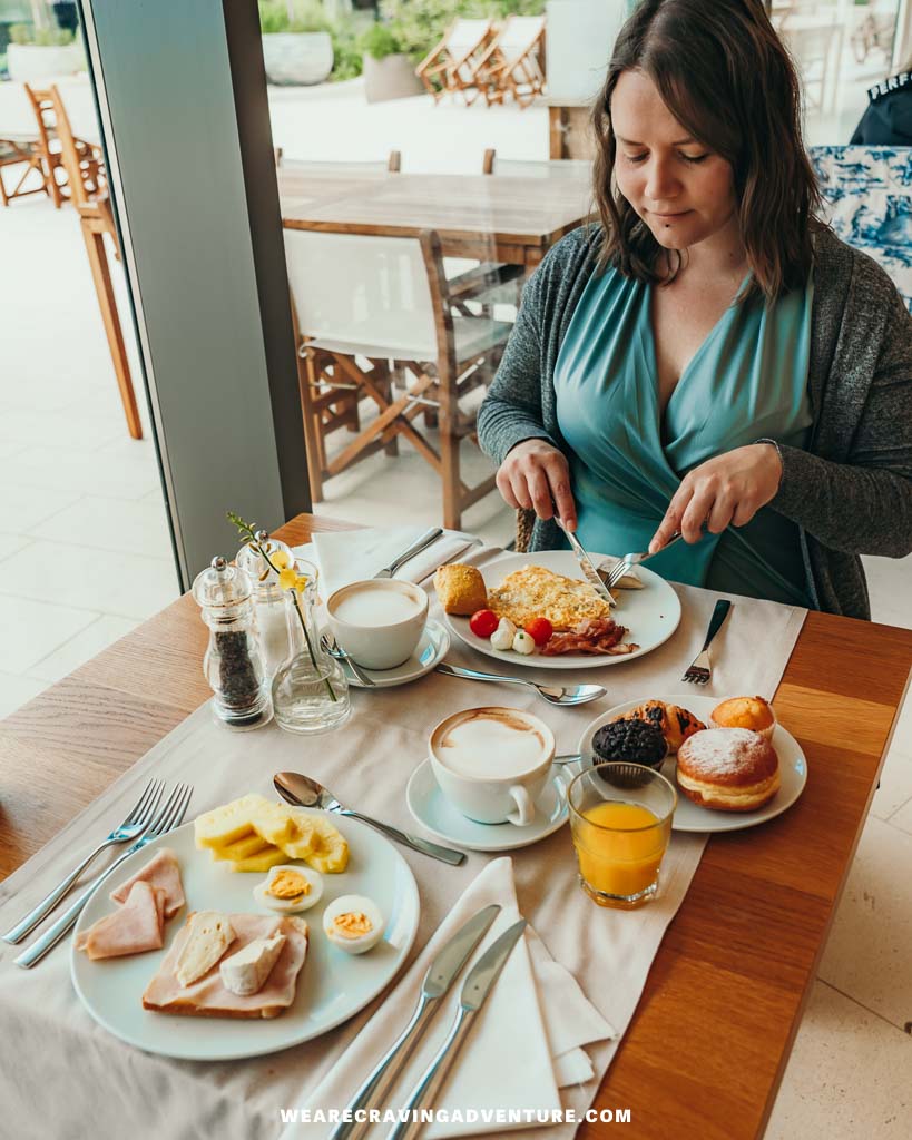 Falkensteiner Iadera Hotel Zadar Croatia breakfast