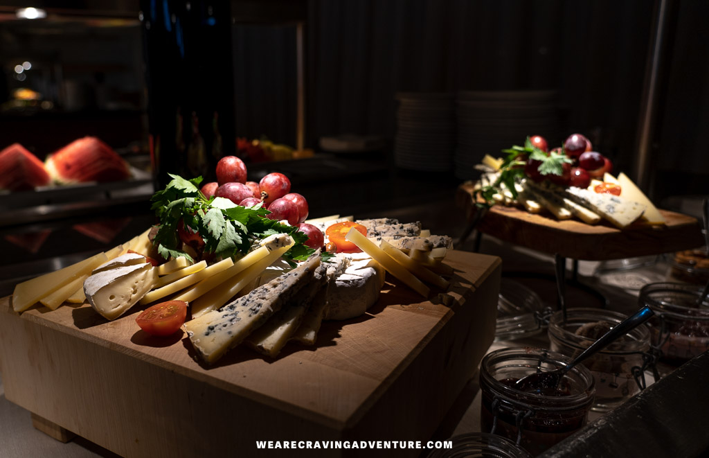 Falkensteiner Iadera Hotel Zadar Croatia cheese platter
