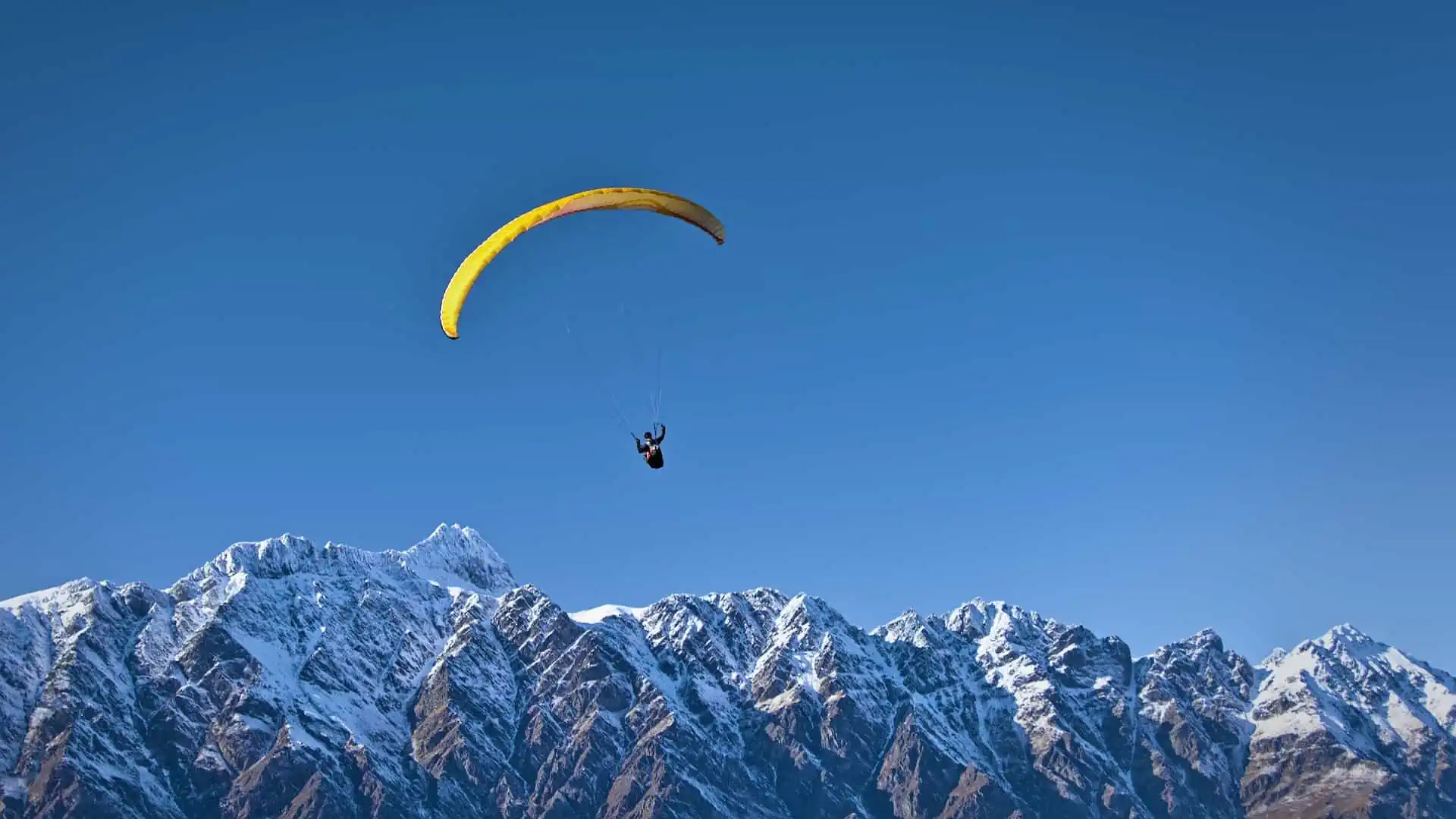 Skydiving over Queenstown, New Zealand