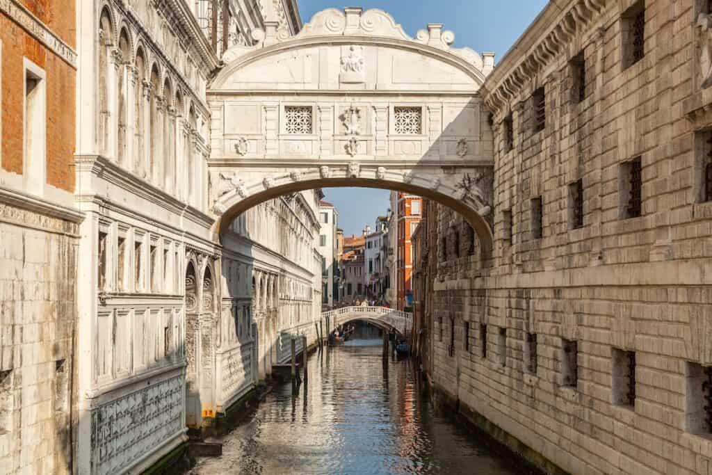 venice bridge of sighs