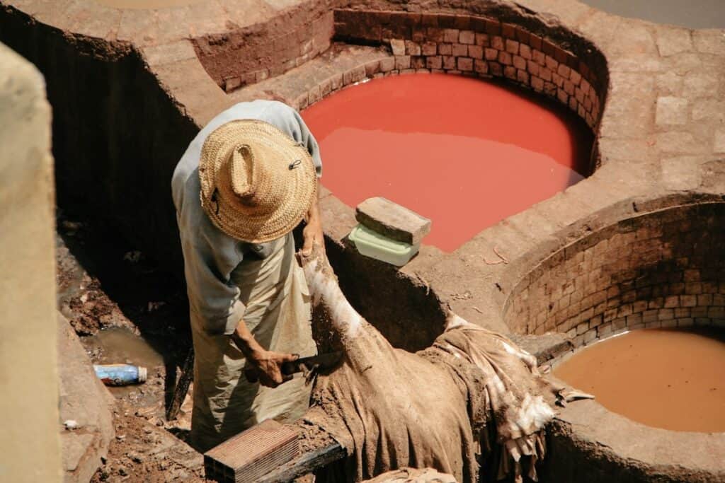 Tannery Fez Morocco