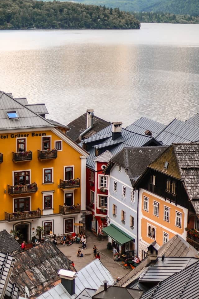hallstatt square view
