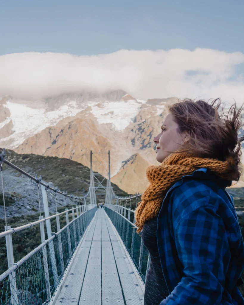 Zi hooker valley mount cook hike