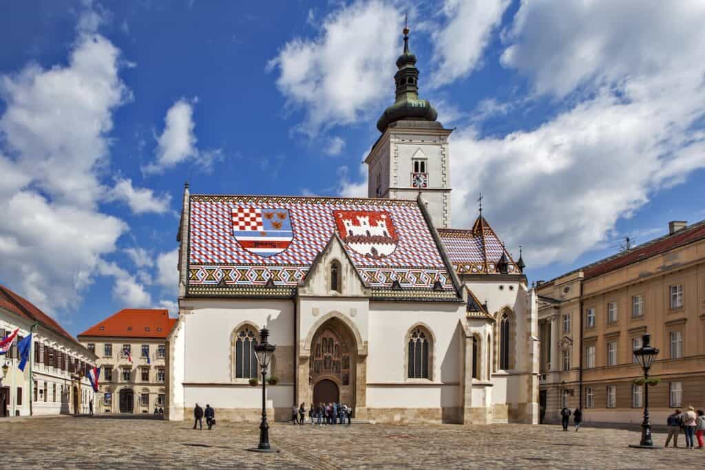 Zagreb St Mark Church