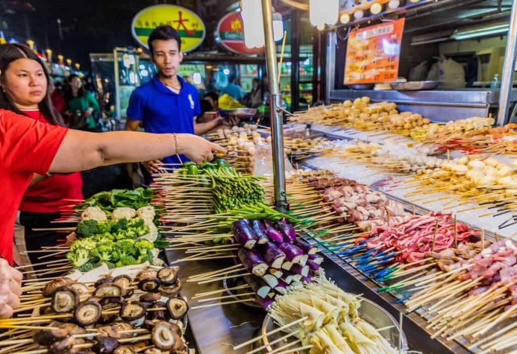 KL night market