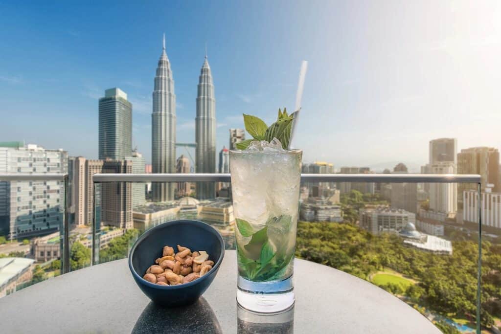 KL rooftop drinks