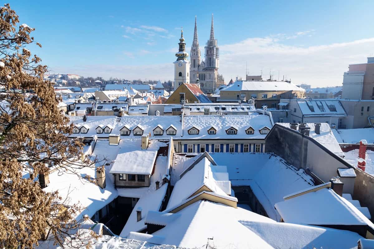 Zagreb in winter