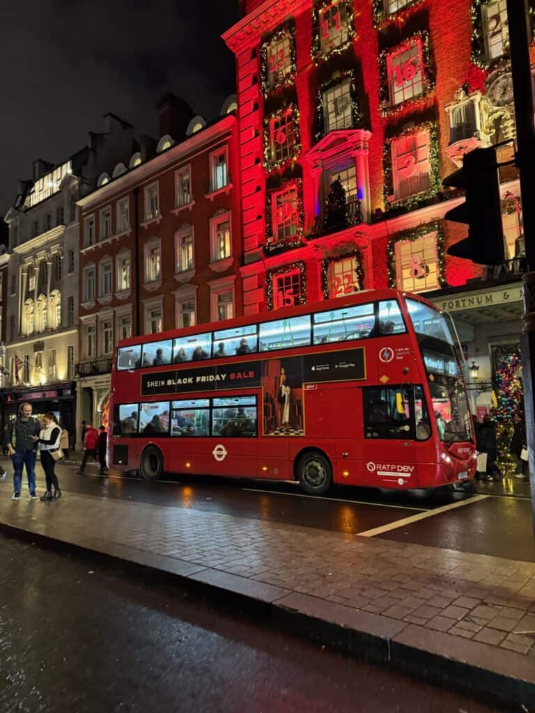 bus ride in London 9