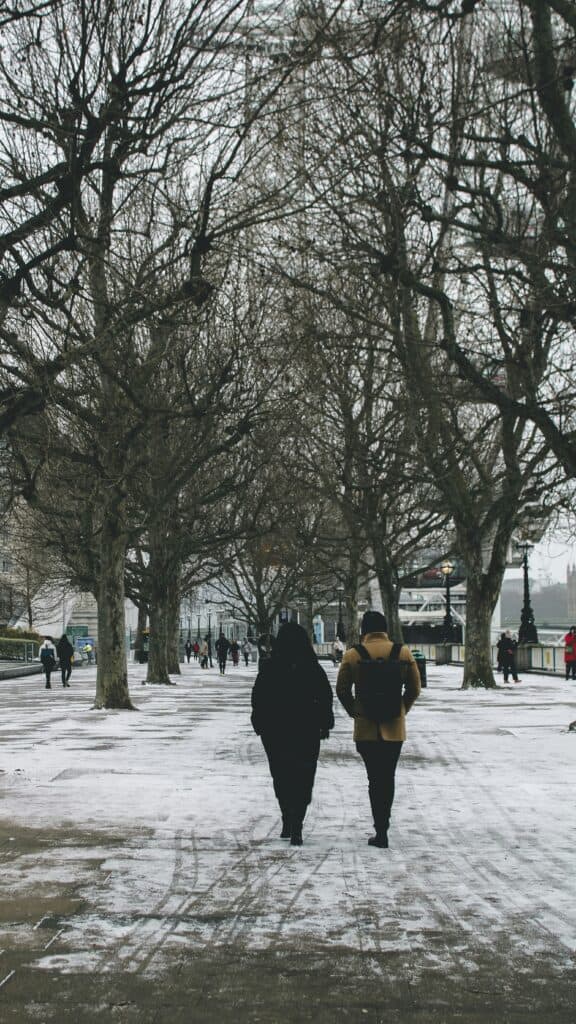 winter in london