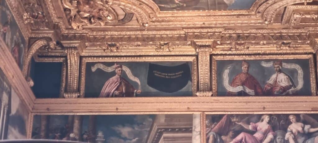 doge palace ducale venice black