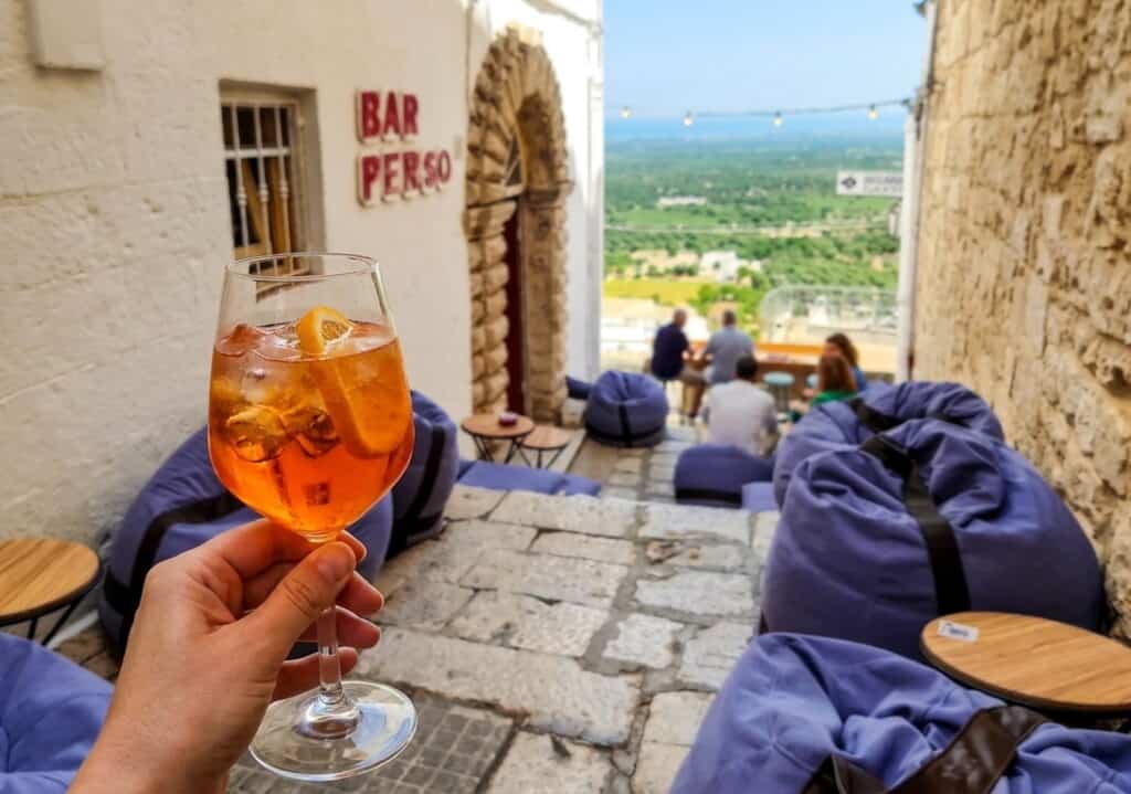 bar perso aperol