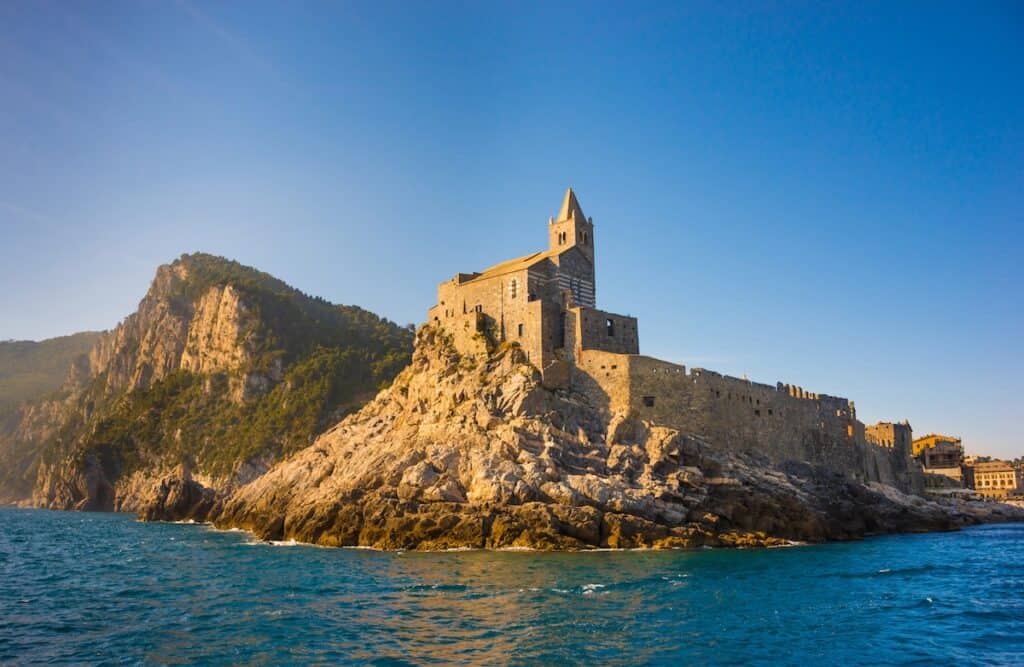 cinque terre porto venere from the sea 1