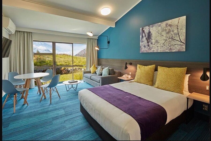 Room at Mt Cook Lodge and Motels in Mount Cook Village
